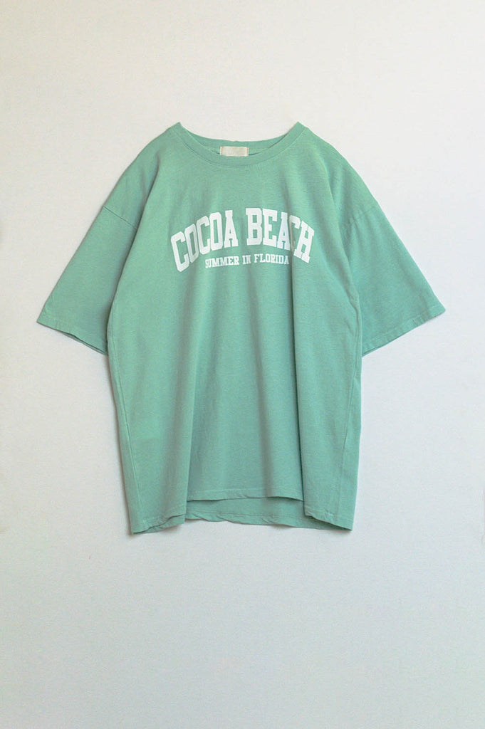 Q2 green t-shirt cocoa beach florida